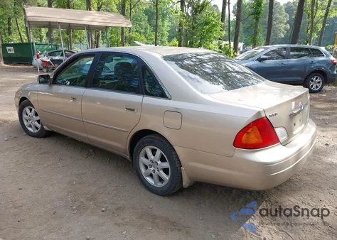 2002 Toyota Avalon Xls z USA, uszkodzony, nr VIN 4T1BF28B62U239889